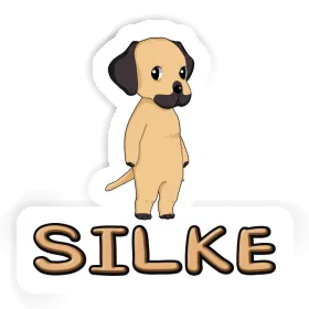 Autocollant Silke Rhodesian Ridgeback Image