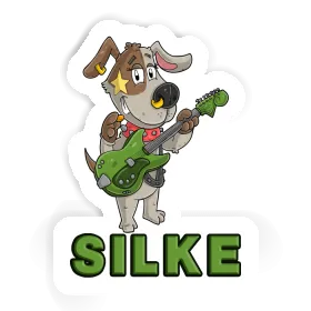 Guitarist Sticker Silke Image