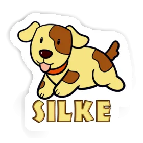 Sticker Silke Dog Image