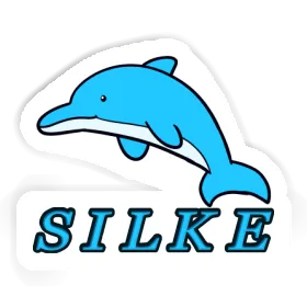 Sticker Dolphin Silke Image