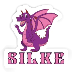 Silke Aufkleber Drache Image