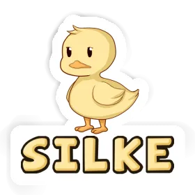 Duck Sticker Silke Image