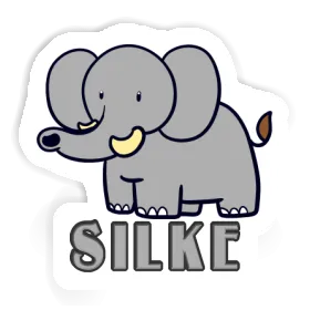 Silke Sticker Elephant Image