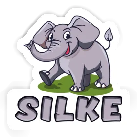 Silke Sticker Elephant Image