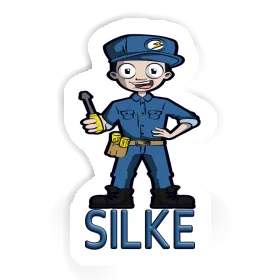 Sticker Silke Electrician Image