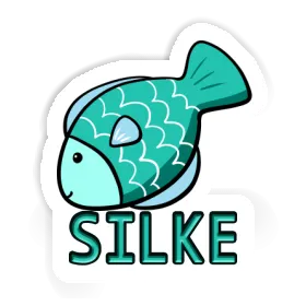 Sticker Silke Fish Image