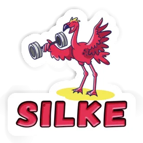 Sticker Weight Lifter Silke Image