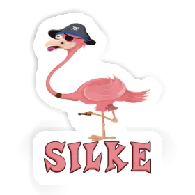 Sticker Silke Flamingo Image