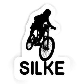 Sticker Freeride Biker Silke Image