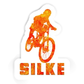 Sticker Freeride Biker Silke Image