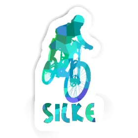 Silke Sticker Freeride Biker Image