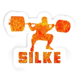 Sticker Weightlifter Silke Image