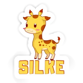 Silke Sticker Giraffe Image