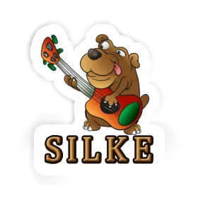 Guitarist Sticker Silke Image