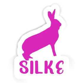 Rabbit Sticker Silke Image