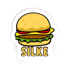 Sticker Cheeseburger Silke Image