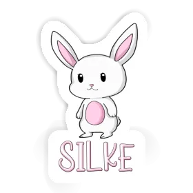 Rabbit Sticker Silke Image