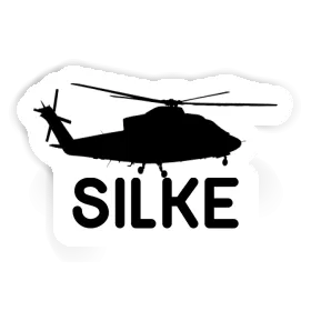 Helicopter Sticker Silke Image