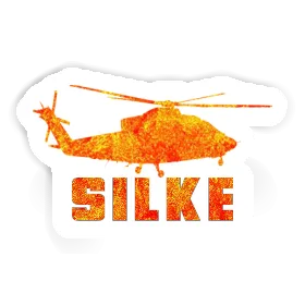 Silke Sticker Helicopter Image