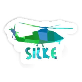 Helicopter Sticker Silke Image