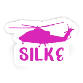 Silke Sticker Helicopter Image