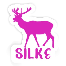 Deer Sticker Silke Image