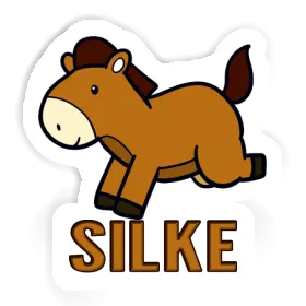 Sticker Silke Horse Image