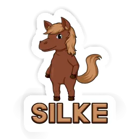 Sticker Horse Silke Image