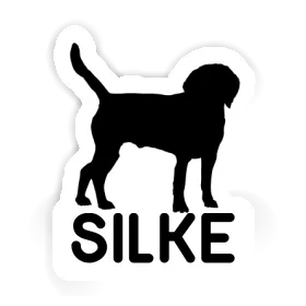 Autocollant Silke Chien Image