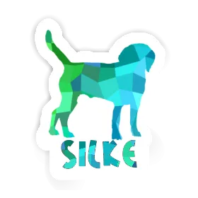 Sticker Silke Dog Image