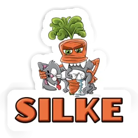 Sticker Silke Monster Carrot Image