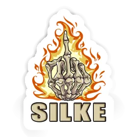 Sticker Middlefinger Silke Image