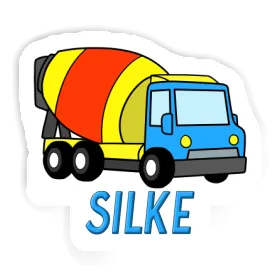 Silke Sticker Mixer Truck Image