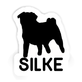 Silke Sticker Pug Image