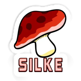 Mushroom Sticker Silke Image