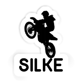 Silke Sticker Motocross Rider Image