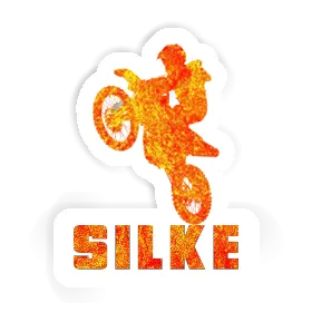 Motocross Jumper Sticker Silke Image