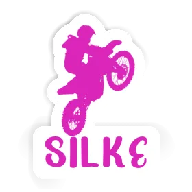 Silke Sticker Motocross Rider Image