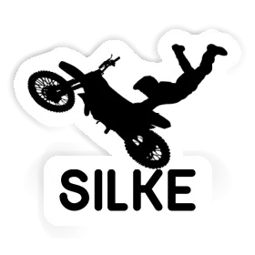 Silke Sticker Motocross Rider Image