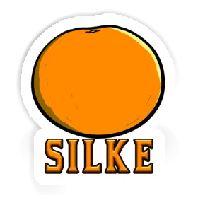 Sticker Orange Silke Image