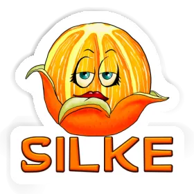 Sticker Silke Orange Image