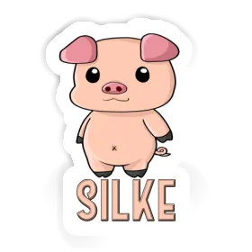 Piggy Sticker Silke Image