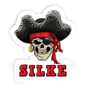 Silke Sticker Pirate-Head Image