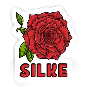 Silke Sticker Rose Image