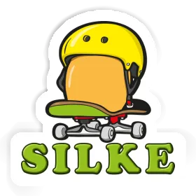 Skater Sticker Silke Image