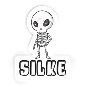 Sticker Alien Silke Image