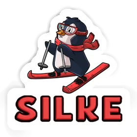 Sticker Skier Silke Image