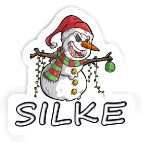 Sticker Silke Snowman Image