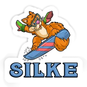 Boarder Sticker Silke Image