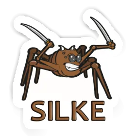 Sticker Silke Fighting Spider Image